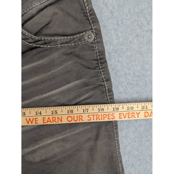 True Religion Geno Jeans Womens 28 Gray Relaxed Slim Stretch Designer Pants - Picture 5 of 16